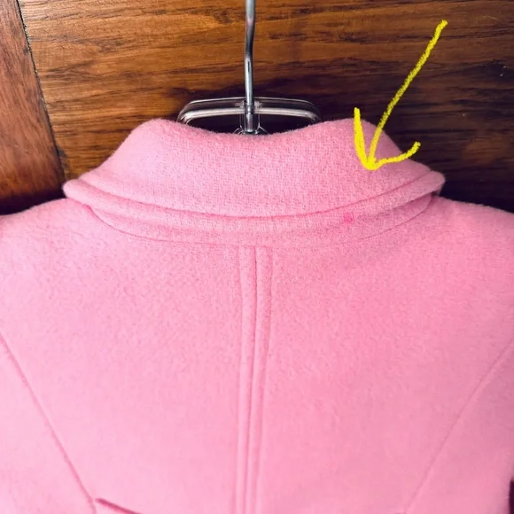 Kate Spade New York Girls Coat Pink Bow Coat